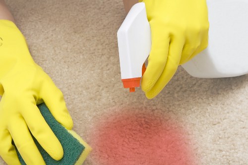 Professional sofa cleaning service for a Brixton living room