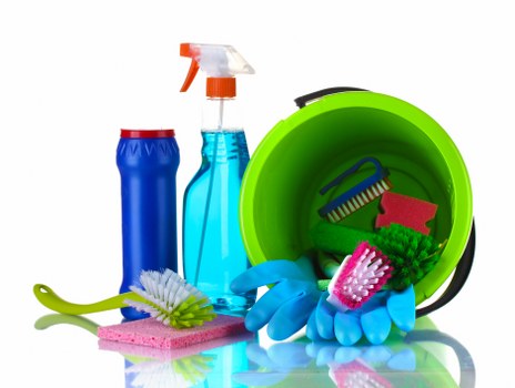 Professional cleaners working in a Brixton home