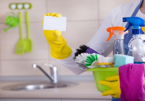 Local cleaners working in a Brixton home with everyday domestic cleaning tasks
