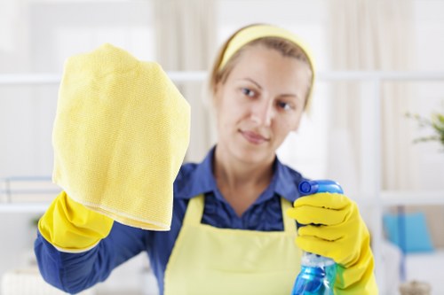 Commercial cleaning in a Brixton office space