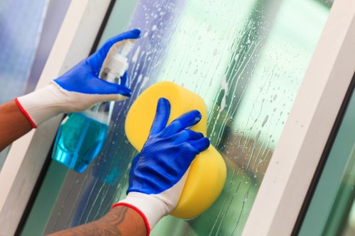 Detail-focused cleaning in a Brixton living room