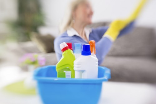 Deep carpet cleaning treatment for a flat or rental property in Brixton